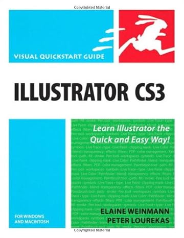 illustrator cs3 for windows and macintosh 1st edition elaine weinmann, peter lourekas 0321510453,