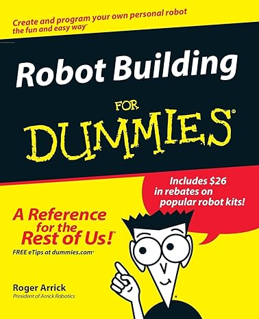 robot building for dummies 1st edition roger arrick ,nancy stevenson 0764540696, 978-0764540691