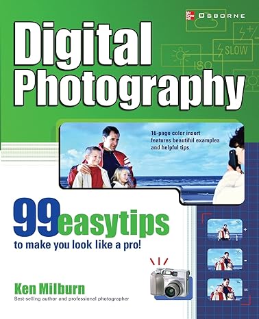 digital photography 99 easy tips to make you look like a pro 1st edition ken milburn 0072225823,