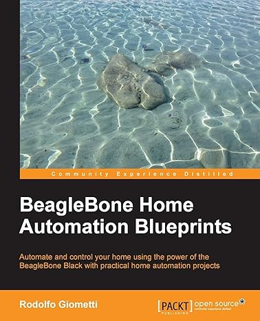 beaglebone home automation blueprints 1st edition rodolfo giometti 1783986026, 978-1783986026