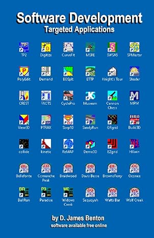 software development targeted applications 1st edition d. james benton b0c9sdgm5s