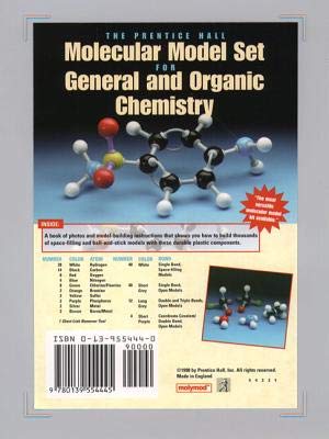 prentice hall molecular model set for general and organic chemistry 1st edition not a book 0139554440,