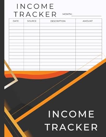 income tracker 8 5 x 11 100 pages 1st edition samet cakir 979-8742068136