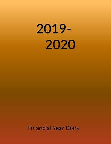 2019 2020 financial year diary large week on two pages track expenses monthly income and expenditure sheets