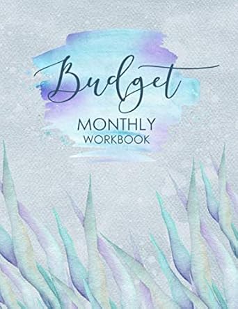 budget monthly workbook blank weekly monthly and yearly planner and organizer for personal flower winter 1 