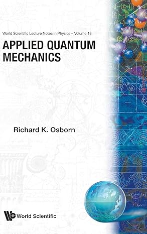 applied quantum mechanics 1st edition marie barrie 9971502941, 978-9971502942