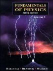 fundamentals of physics volume 2nd edition david halliday ,robert resnick ,jearl walker 0471156639,