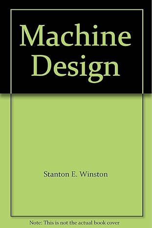 machine design 1st edition stanton e winston b005i76zzy