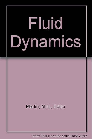 fluid dynamics 1st edition editor martin, m h b0011v54iu