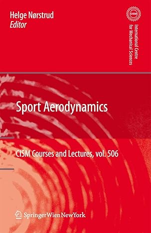 sport aerodynamics 2008th edition helge noerstrud 3211892966, 978-3211892961