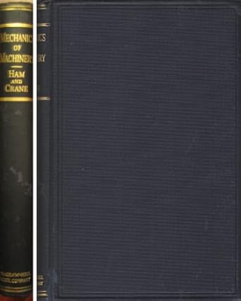 mechanics of machinery 2nd edition m e c w ham, m e and e j crane b00086buog