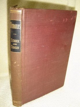 hydraulics 2nd edition ernest w schoder and francis m dawson b00085r7s0