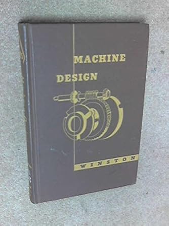 machine design 1st edition j e shigley b0000cjfmb