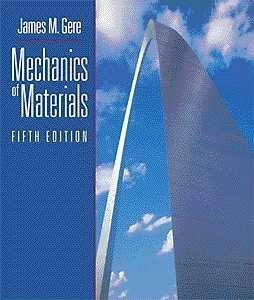 mechanics of materials 5th edition james m gere 0534371337, 978-0534371333