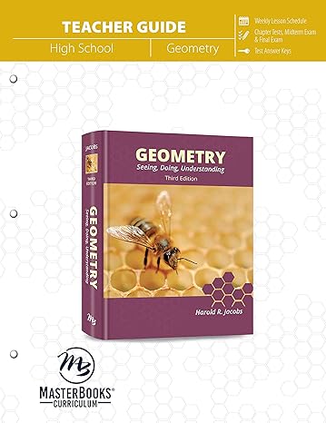 geometry answer key edition harold jacobs 1683440226, 978-1683440222