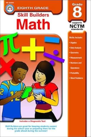 math grade 8 1st edition julie kirsch ,bill neville 160022153x, 978-1600221538