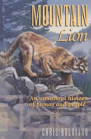 mountain lion 1st edition chris bolgiano 0811728676, 978-0811728676