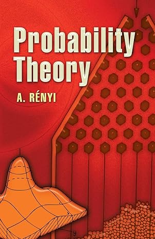 probability theory dover edition alfred renyi 0486458679, 978-0486458670