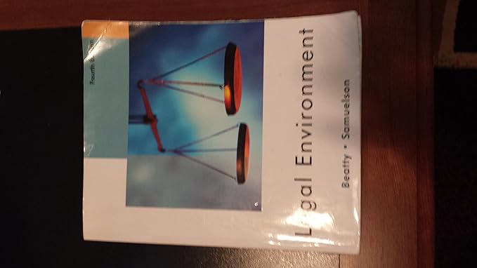 legal environment 1st edition jeffrey f beatty and susan s samuelson 1133356796, 978-1133356790