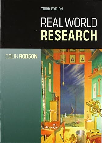 real world research 3rd edition colin robson 1405182407, 978-1405182409