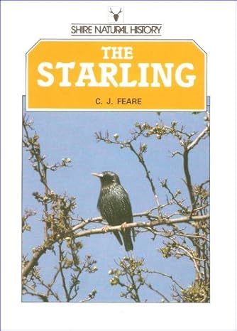 the starling 1st edition c j feare 0852637640, 978-0852637647