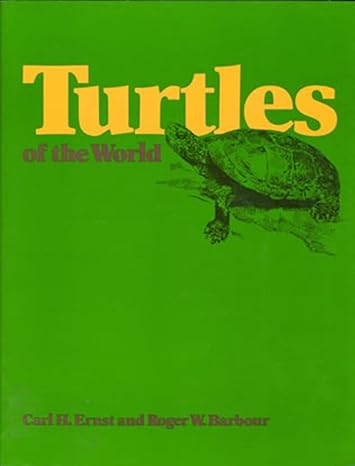 turtles of the world 1st edition carl h ernst ,roger w barbour 1560982128, 978-1560982128