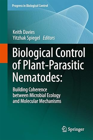 biological control of plant parasitic nematodes building coherence between microbial ecology and molecular