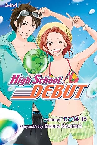 high school debut vol 5 includes volumes 13 14 and 15 3rd edition kazune kawahara 1421566265, 978-1421566269