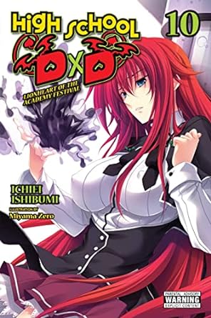 high school dxd vol 10 lionheart of the academy festival 10 1st edition ichiei ishibumi, haydn trowell,