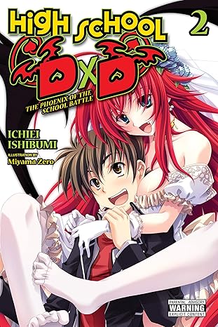 high school dxd vol 2 the phoenix of the school battle 2 1st edition ichiei ishibumi, miyama zero 1975312279,