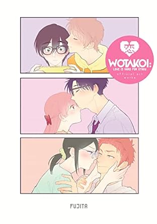 wotakoi love is hard for otaku official art works 1st edition fujita 1646518217, 978-1646518210