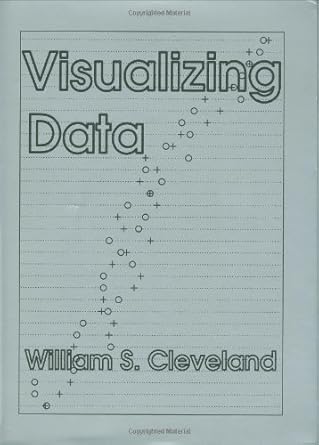 visualizing data 1st edition william s cleveland 0963488406, 978-0963488404