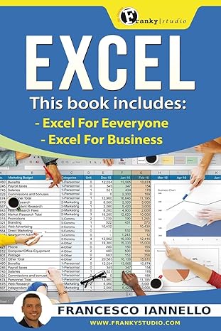 excel excel for business 1st edition francesco iannello 1532723628, 978-1532723629