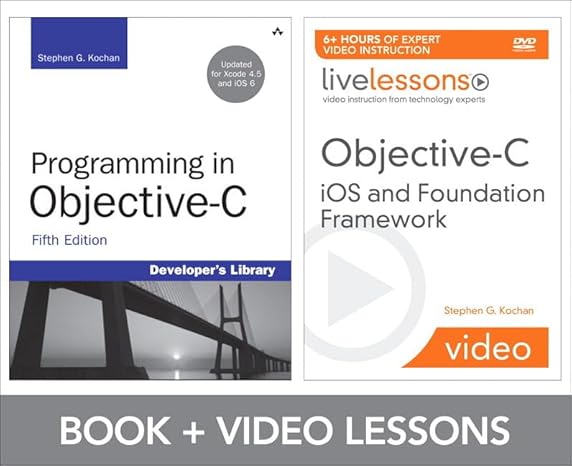 objective c livelessons 2nd edition stephen g kochan 0321826671, 978-0321826671