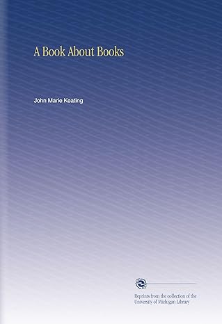 a book about books 1st edition john marie keating b002kw4drc