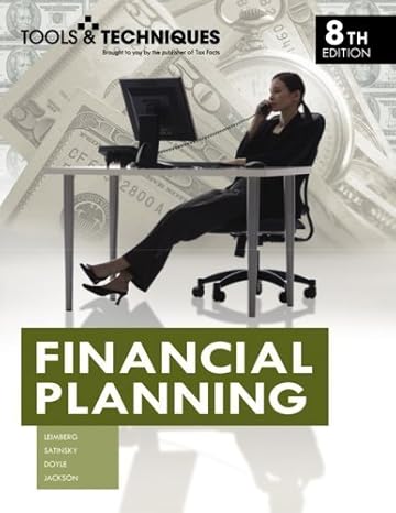 tools and techniques of financial planning 8th edition stephan r leimberg b0087bmvvk