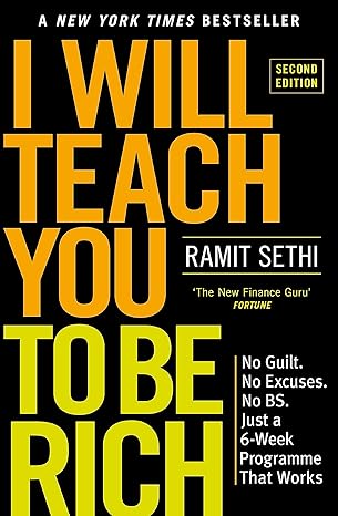 i will teach you to be rich international edition ramit sethi 1529306582, 978-1529306583