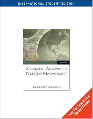 investment analysis and portfolio management international edition keith brown 0324405898, 978-0324405897