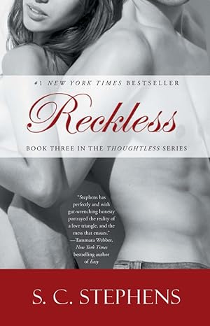 reckless 1st edition s.c. stephens 1476718202, 978-1476718200