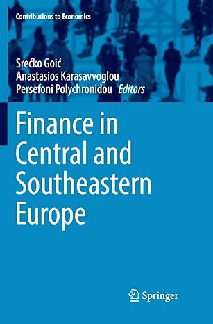 finance in central and southeastern europe 1st edition srecko goic ,anastasios karasavvoglou ,persefoni