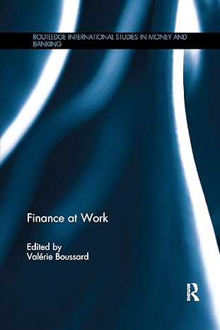 finance at work 1st edition valerie boussard 0367889676, 978-0367889678