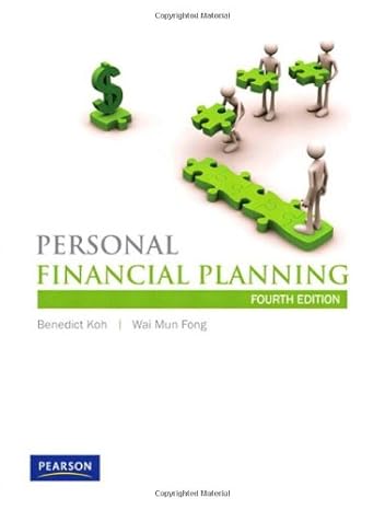 personal financial planning 4th edition benedict koh wai mun fong 9810686404, 978-9810686406