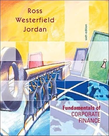 fundamentals of corporate finance standard edition stephen a , westerfield bradford d ross 0071198849,