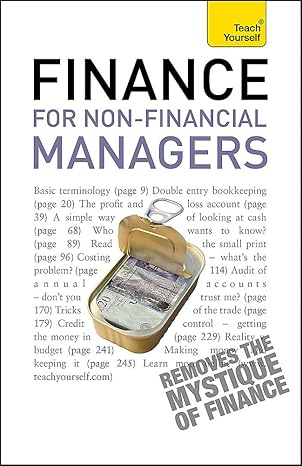 finance for non financial managers 5th edition roger mason 1444104926, 978-1444104929
