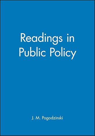 public policy 1st edition j pogodzinski 1557865213, 978-1557865212