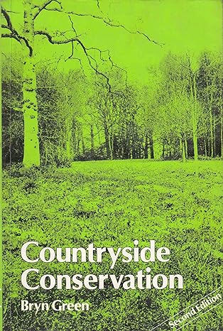 countryside conservation new edition bryn green 0419159207, 978-0419159209