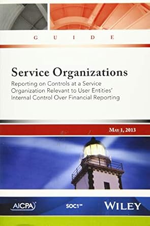 service organizations 1st edition aicpa 1937352420, 978-1937352424