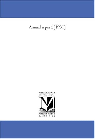 annual report 1931 1st edition detroit public schools 1425578683, 978-1425578688
