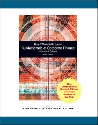 fundamentals of corporate finance 9th revised edition stephen a ross 0070171580, 978-0070171589