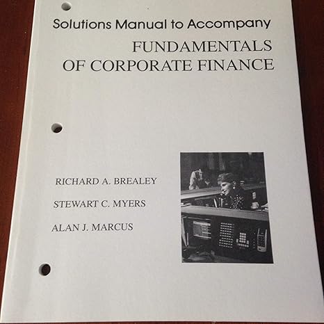 fundamentals of corporate finance 1st edition marcus myers 007007464x, 978-0070074644